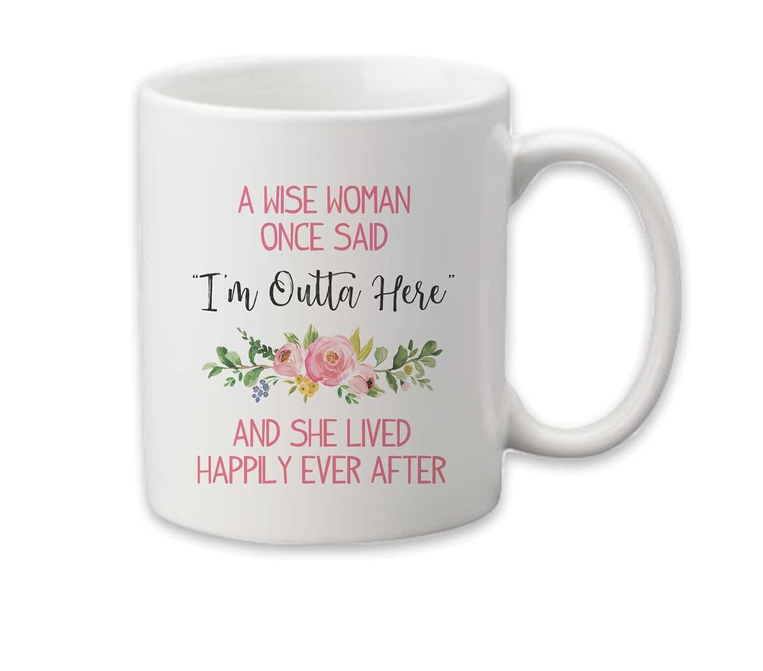 CANARY ROAD Retirement Mug  Divorce Gift Women  Retirement Gift for Women  Retirement Party Decor  Coworker Retirement  Retiree Gift  Boss Retirement