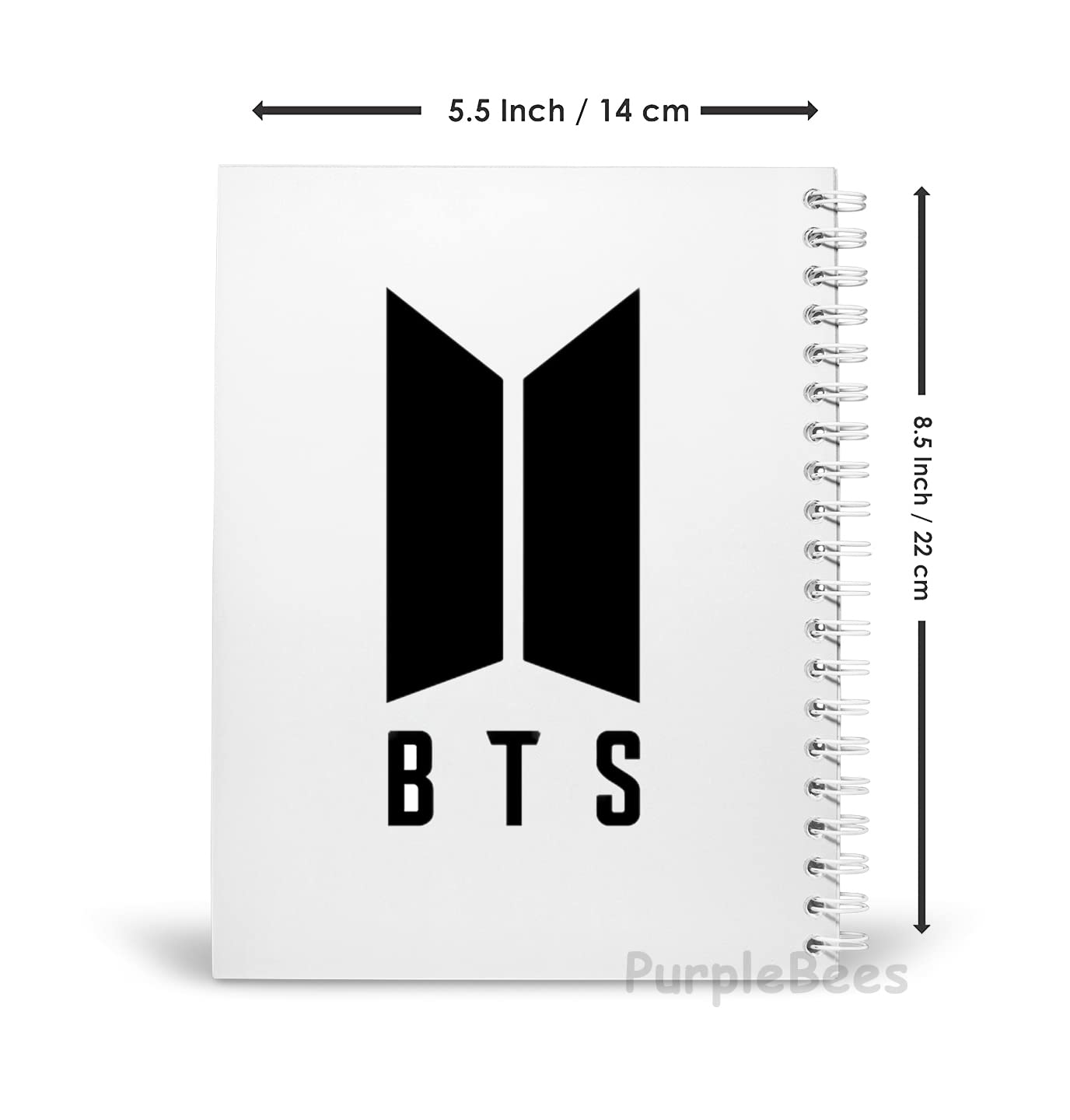 BTS Love Yourself Notebook  A5 160 Pages Wiro bound Notebook
