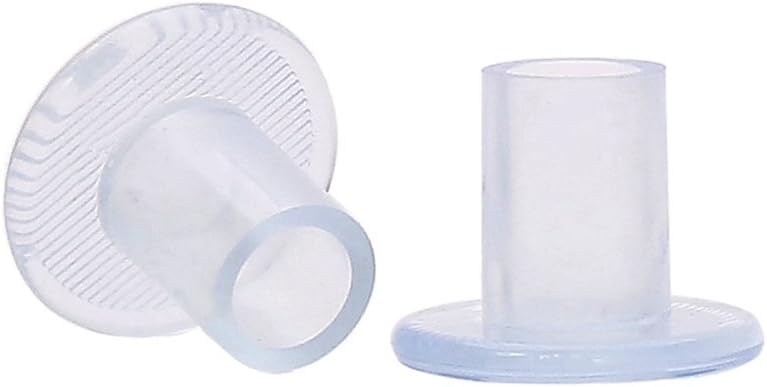 Protectores transparentes de tacón alto para zapatos, tapones para caminar sobre hierba, pequeñomediogrande, 9 pares.