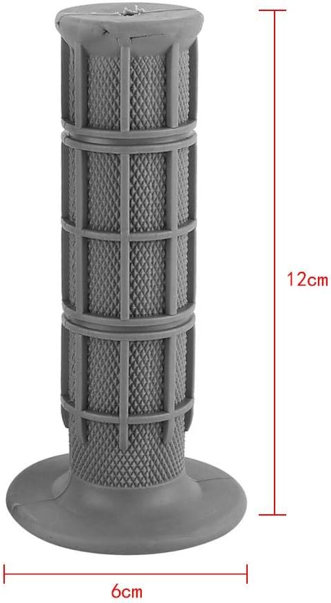 Zerone Empuñadura de manillar de 0.866in 78 pulgadas universal de silicona para manillar de motocicleta