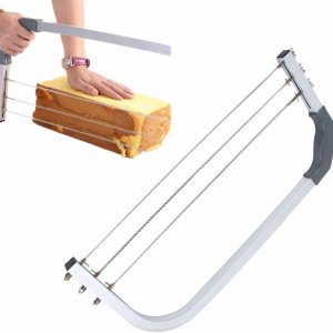 Nivelador de pastel, niveladores ajustables para tartas, niveladores de acero inoxidable de 3 alambres, para boda, cumpleaños, capa de pastel, Nivelador de pastel, niveladores ajustables para tartas, niveladores de acero inoxidable de 3 alambres, para boda, cumpleaños, capa de pastel,