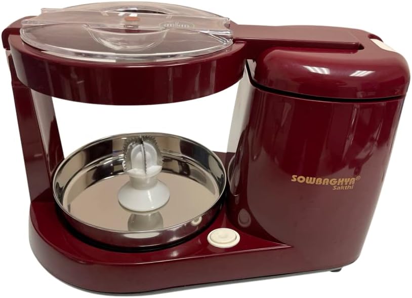 Sowbhagya Sakthi – Molinillo húmedo para mesa (1,25 Ltrs, 110 V, EE. UU., Canadá)