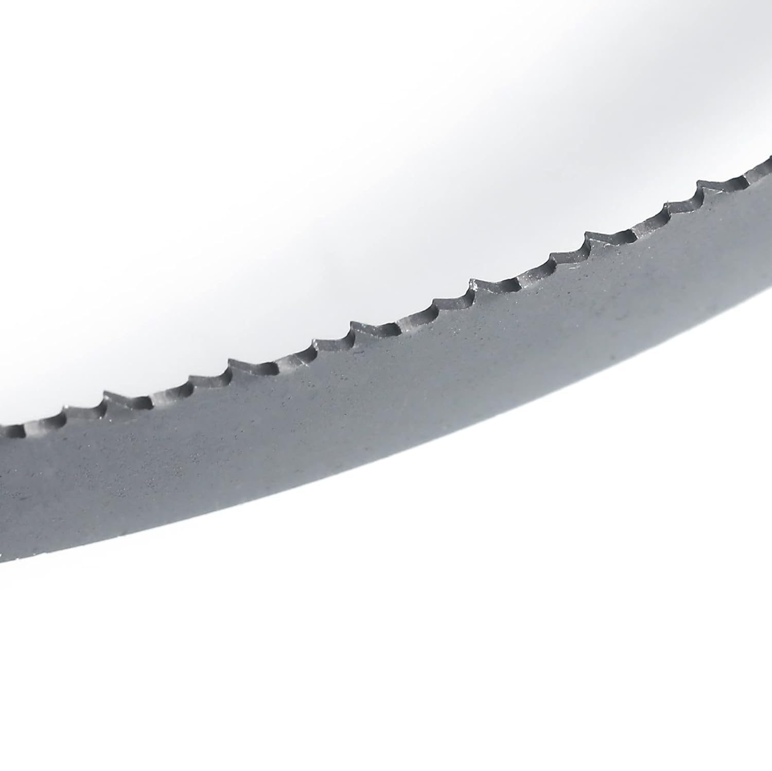 S621224 Bimetálica 62″ de largo, 12″ de ancho, 0.025″ de grosor, hojas de sierra de cinta para cortar metal ferroso suave (24TPI)
