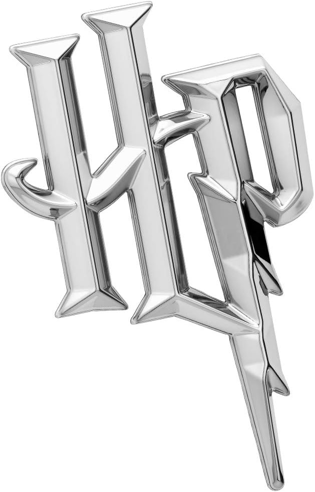 Fan Emblems Harry Potter 3D HP Logo Insignia del coche (cromo)