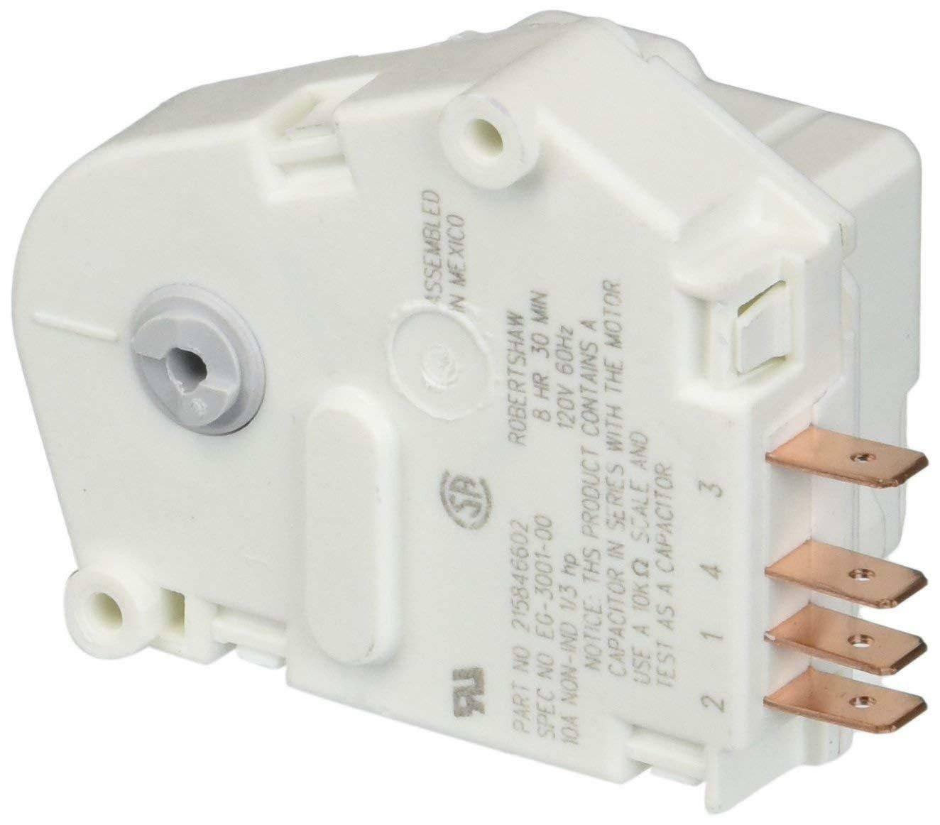 #WP68233-3#68233-3 Temporizador de descongelación del refrigerador PS423801 R000900241 R00090076 R900241 Piezas de repuesto premium y duraderas