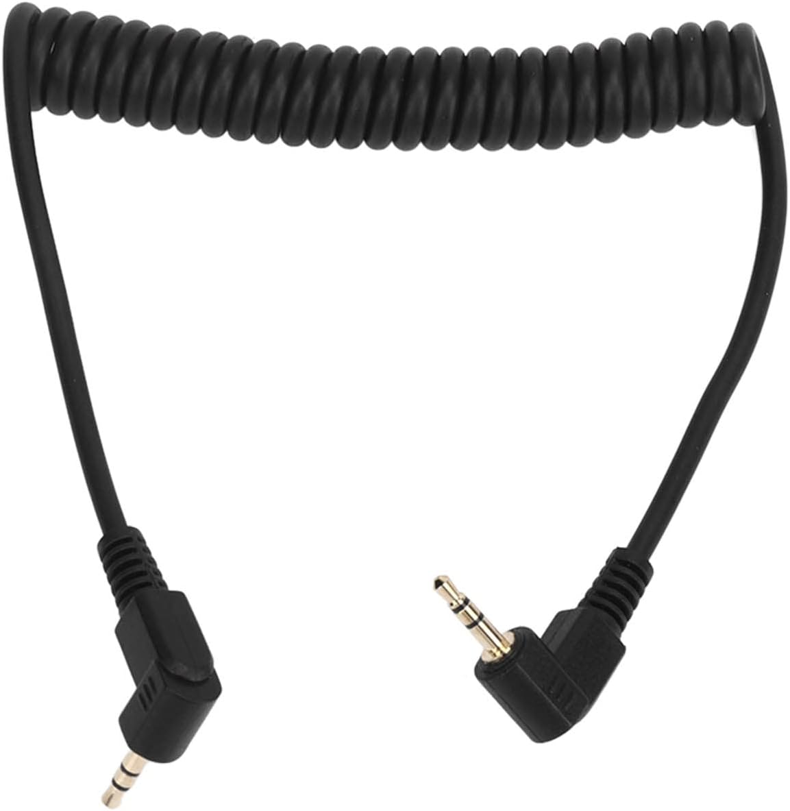 Cable de liberación de obturador de control remoto de cámara CB2 de 0.098 in, cable de sincronización de PC flash macho de 3.3 pies y 0.098 in,
