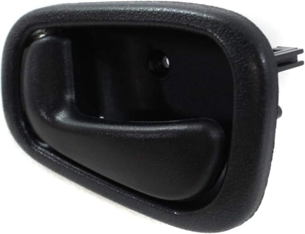 KarParts360 Compatible con manija de puerta interior Toyota Corolla 1998 99 00 01 2002  Delantera trasera  Negro  Recorte todos los submodelos