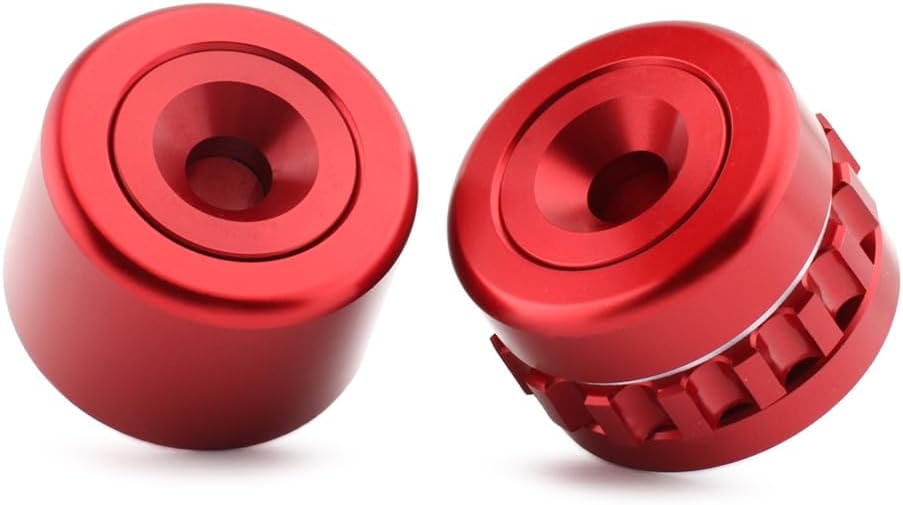 FSFY – Barra de extremo de abrazadera de acelerador con bloqueo de acelerador para BMW F800GT F650GS F900XR, rojo