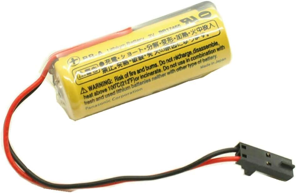*(50-Pack) 1770-XYC Lithium Battery 3V 1800mAh Replacement for 1770-XYCA 1770-XYB 1756-BA1,for Allen Bradley 1770-XYC