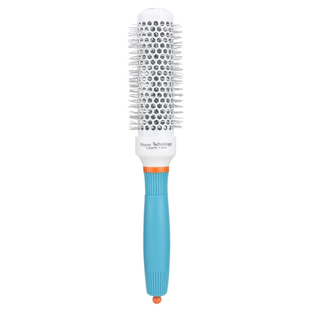 Cepillo de pelo redondo, cepillo redondo profesional para secado con soplado, cepillo térmico para un peinado elegante y preciso con calor y cepillo