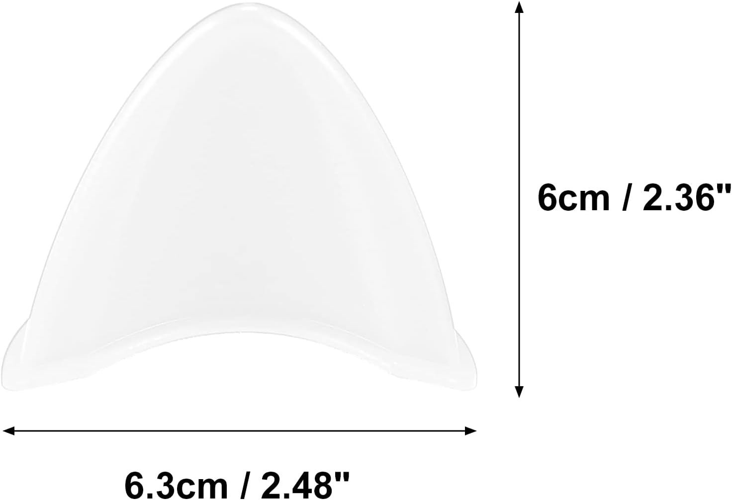 Motoforti 2 piezas de orejas de gato, accesorios de decoración de casco, autoadhesivos, universales, para motocicleta, bicicleta, scooter, blanco,