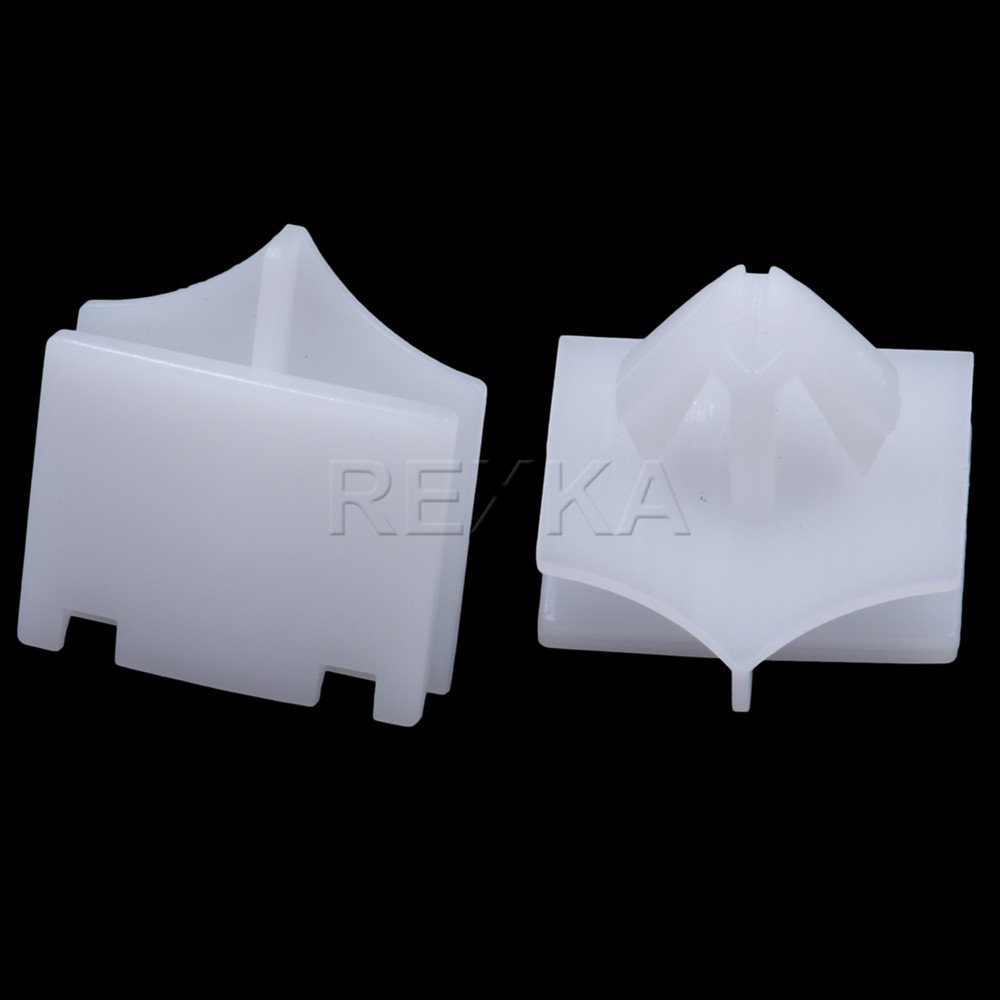 Rexka Clip de moldeo para panel basculante para GM 15236894 Buick Lucerne Cadillac STS (paquete de 20)