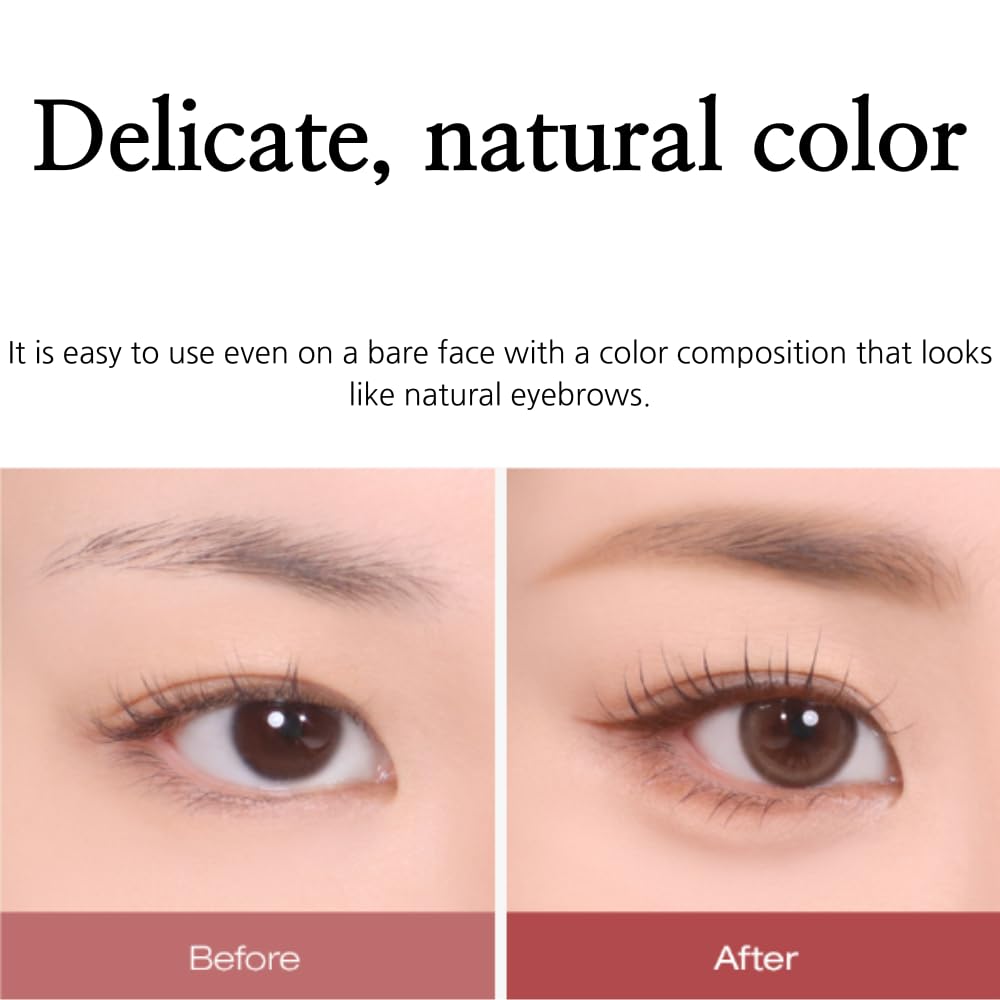 BBIA Last Auto – Lápiz de cejas en 5 colores, sin definidor de cejas de sebo, lápiz retráctil con cepillo de doble cara, impermeable, forma duradera