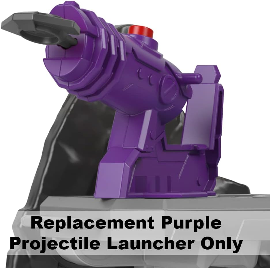 Imaginext Pieza de repuesto DC Super-Friends Bat-Tech Batcueva – GYV24  Lanzador de proyectiles púrpura de repuesto