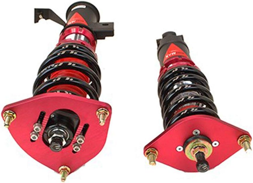 MMX2220-A MAXX – Kit de bajada de bobinas MAXX, totalmente ajustable, altura de conducción, 40 ajustes de amortiguación, compatible con Scion FR-S