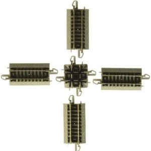 Bachmann BAC44841 N-Scale Níquel-Plata Níquel-Plata NS (90 Grados Crossing E-Z) Bachmann BAC44841 N-Scale Níquel-Plata Níquel-Plata NS (90 Grados Crossing E-Z)