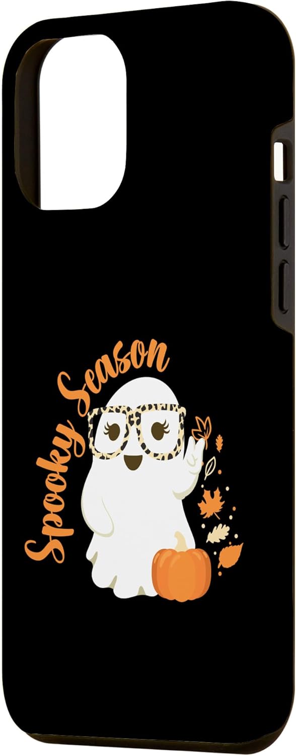 Funda para iPhone 13 Pro Max con diseño de calabaza de Halloween para mujeres y niñas