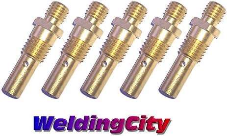 WeldingCity Difusores de gas 35-50 para pistolas de soldadura MIG Lincoln Magnum y Tweco Mini#1 100-180 Amp