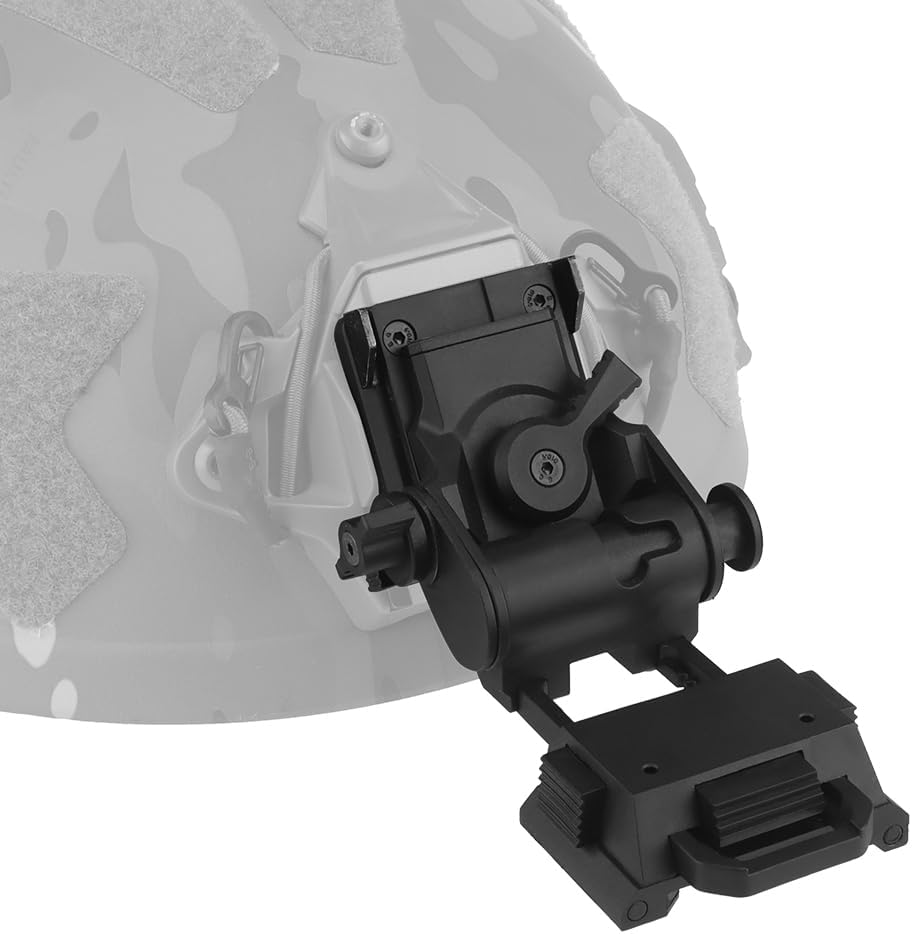 Airsoft L4G24 – Soporte para casco de nailon militar ajustable NVG para PVS15 PVS18 GPNVG18