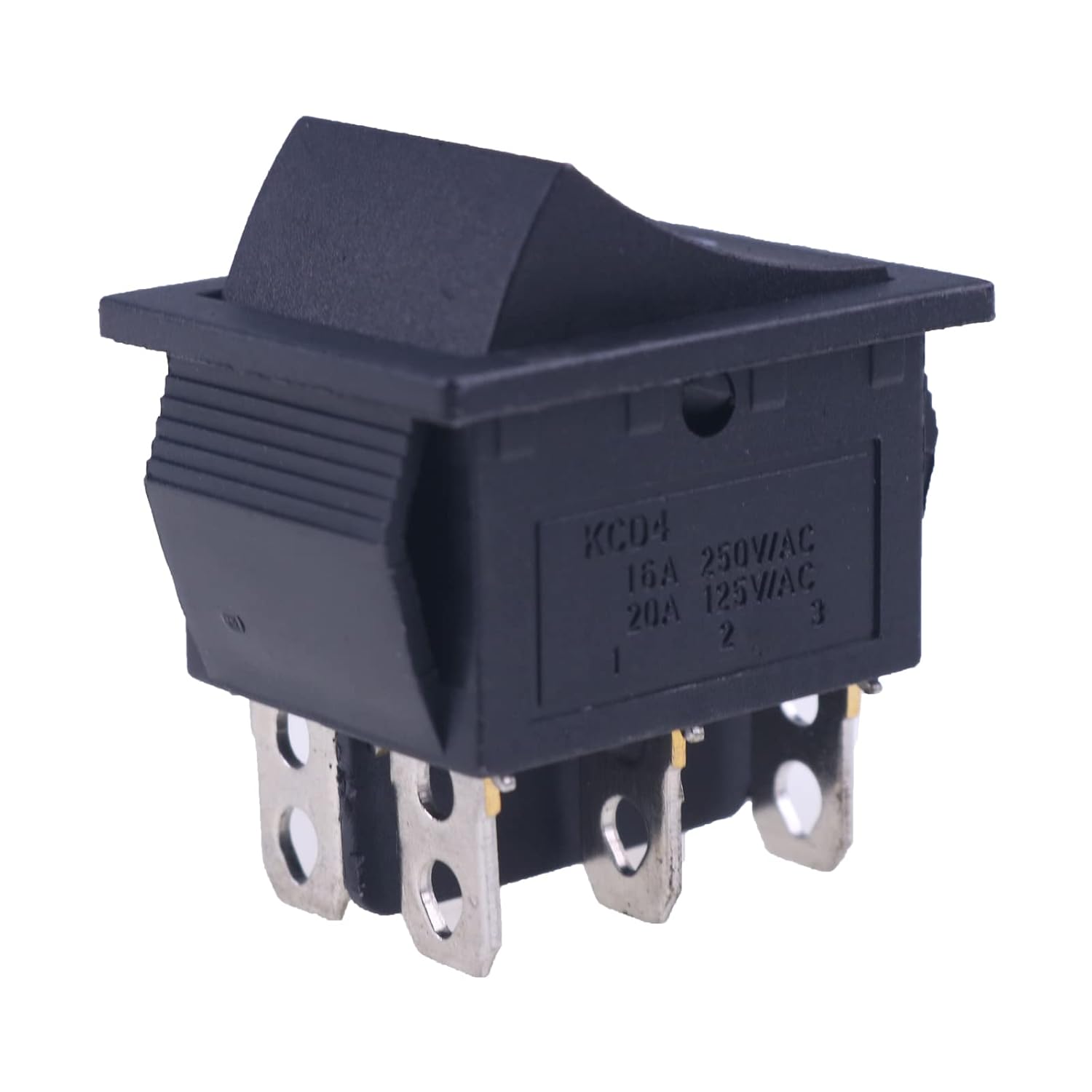 DVPARTS 00801-1775 008011775 00801-0923 43E8E-UFE6 Interruptor basculante de 6 pines compatible con Power Fisher Wheels Ride-Ons & Toys Car 0463YS