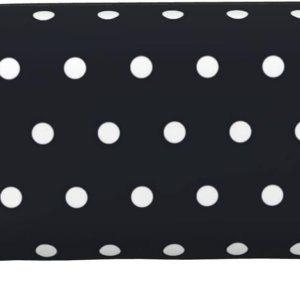 Dot Black Spot Blanco Mujer Maquillaje Cosméticos Bolsa Pequeña Neceser de Viaje Bolsa de Cremallera Bolsa Bolsa Regalos Accesorios Organizador, Dot Black Spot Blanco Mujer Maquillaje Cosméticos Bolsa Pequeña Neceser de Viaje Bolsa de Cremallera Bolsa Bolsa Regalos Accesorios Organizador,