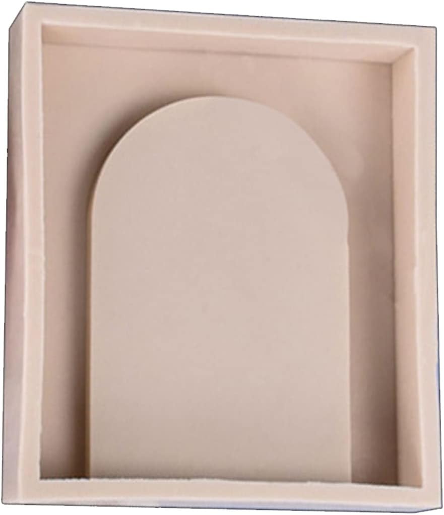 3D Arco Escaleras Silicona Molde DIY Aromaterapia Vela Yeso Jabón Fabricación Artesanía