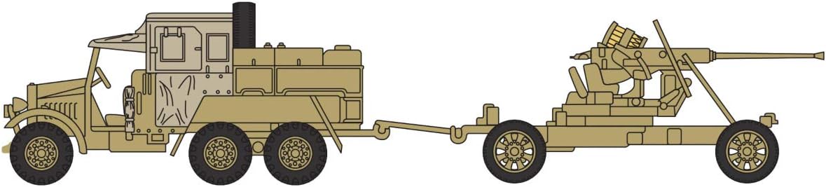 Airfix Bofors – Pistola y tractor de 1.575 in (176 Vintage Classics Militar) Kit de modelo de plástico militar A02314V