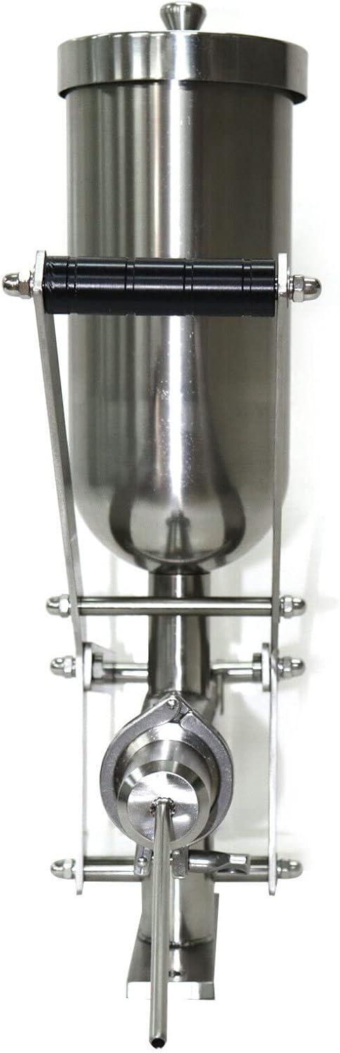 SAHUANIYE Máquina comercial Churro Manual Donuts Postre Churros Rellenador, Home 5L Spanish Doughnut Crank Maker, Máquina de llenado de crema de