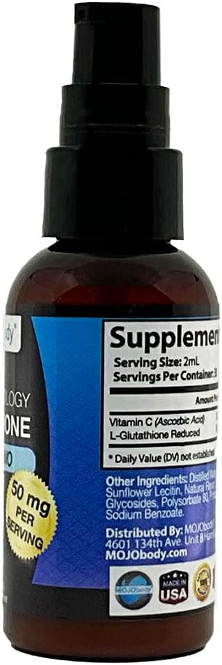 Nano Glutatión 2oz Spray Bottle Eleva tu salud con 100% Absorción Ultra Nanotecnology Glutatión Master Antioxidante