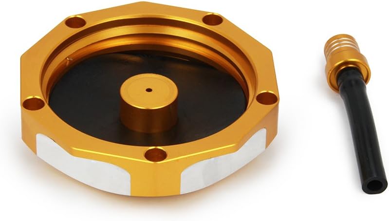 Cubierta de la tapa del tanque de combustible de la motocicleta de la suciedad con la manguera de ventilación de aire para DRZ5070125400400E,