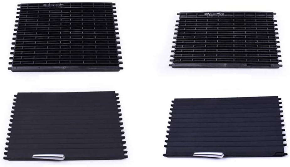 Para BMW (X5 E70) (X6 E71) Persiana enrollable de repuesto para persianas deslizantes interiores del automóvil Portavasos Cubierta de panel