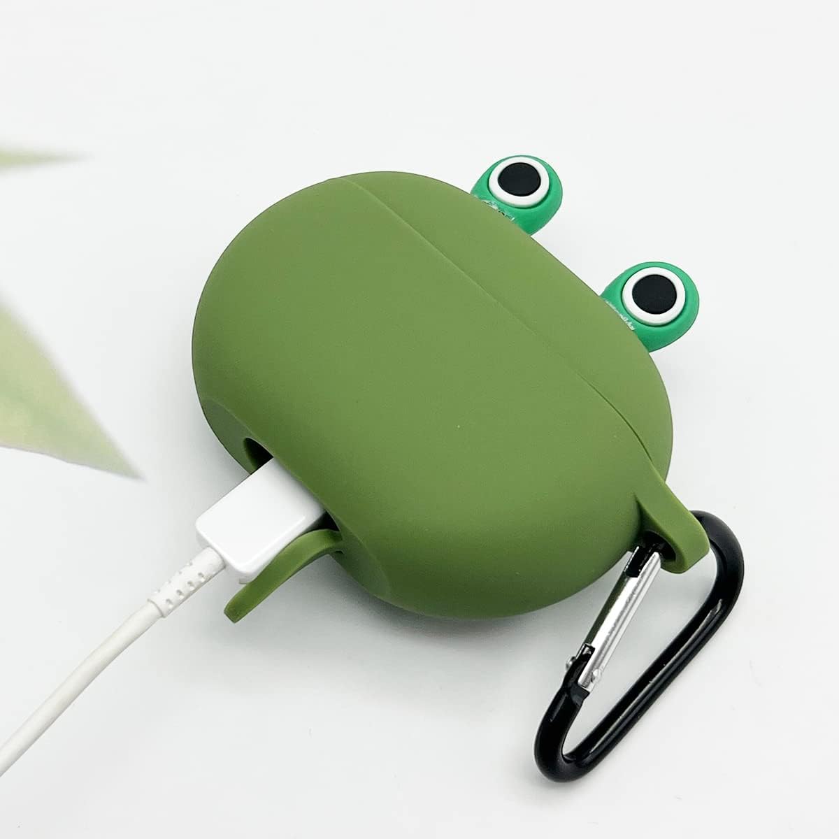 Seadream – Funda de dibujos animados compatible con Beats Studio Buds, diseño de ojo de rana 3D, diseño de animales de dibujos animados con