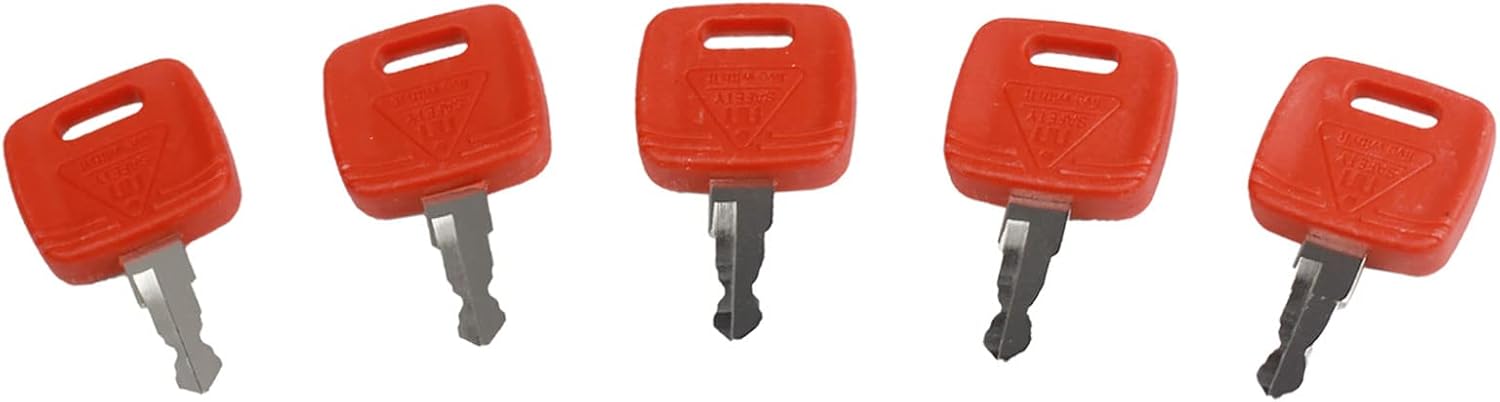 10 llaves de encendido RE183935 RE71557 reemplazo de llave para JD Farm Tractor 3120 3320 3720 4210 4320 4510 4710 5045E 5103 5203 7130 7230