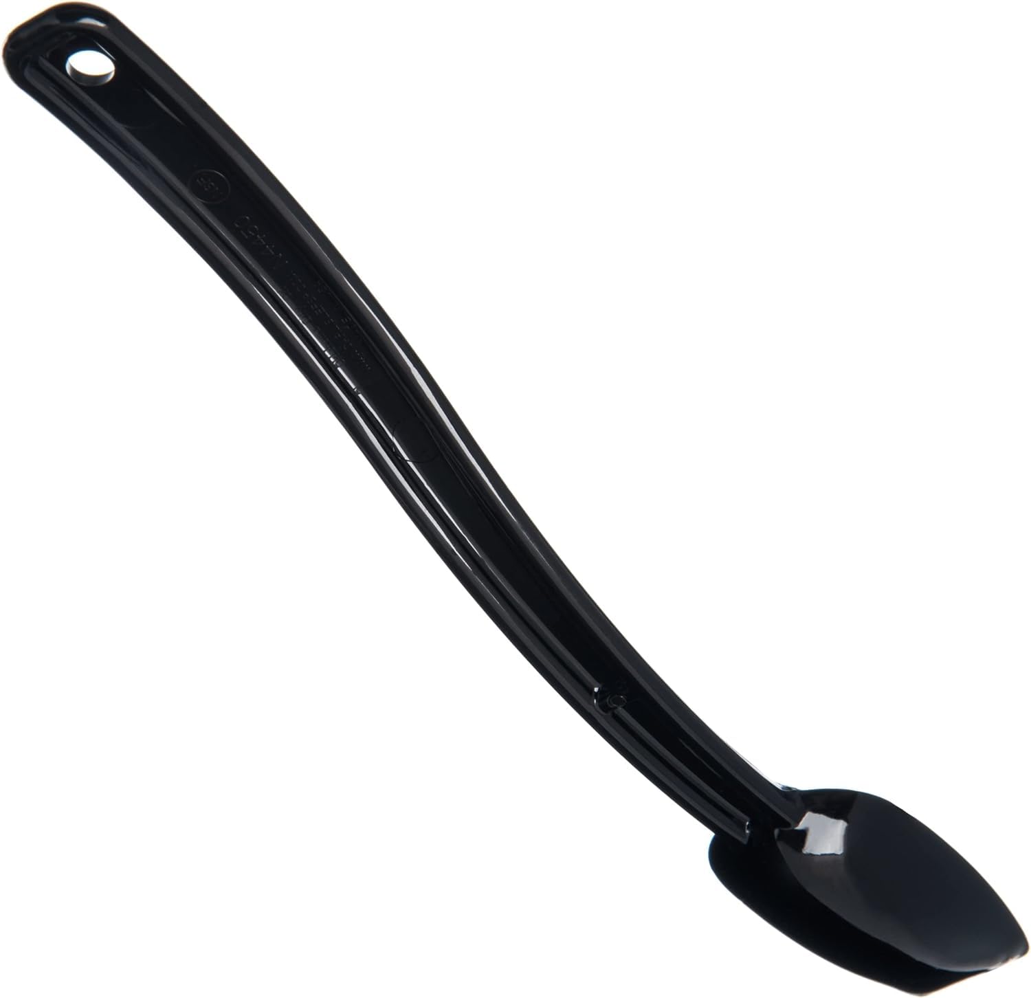 Carlisle Cucharas para servir ensaladabufé, macizas y perforadas, .25 onzas – .8 onzas., Negro, 1