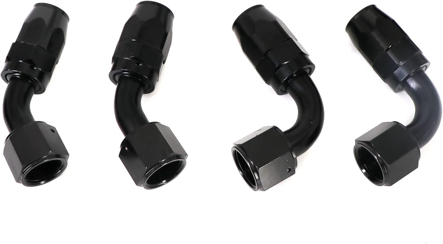 6AN – Kit de montaje de manguera de combustible de nailon trenzado de acero inoxidable + manguera de aceite, gas, combustible, 10 unidades, kit de