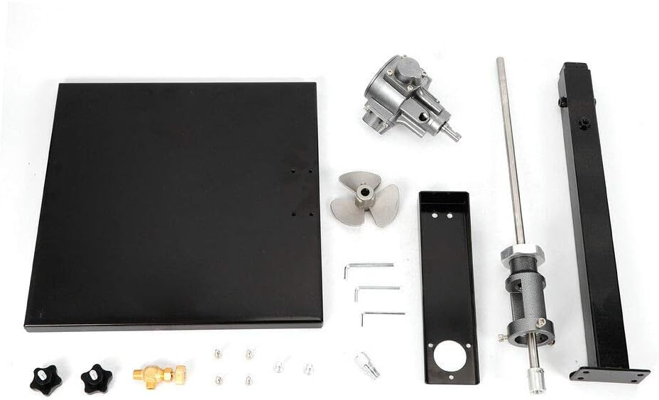 Mezclador de pintura, mezclador neumático, mezclador de pintura, máquina mezcladora de pintura (potencia 14 HP, capacidad de mezcla tanque de 5