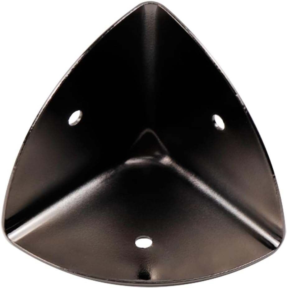 8 protectores de esquina triangular, protección de esquina de gabinete de 1.535 in1.54 pulgadas, protector de seguridad de esquina de mesa de madera