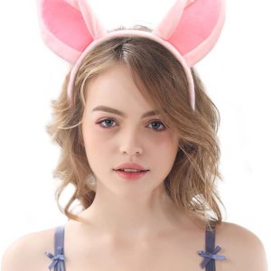 Diadema de orejas y cuernos de animales de peluche, para Halloween, Navidad, festival, fiesta temática de animales, cosplay, diadema Diadema de orejas y cuernos de animales de peluche, para Halloween, Navidad, festival, fiesta temática de animales, cosplay, diadema