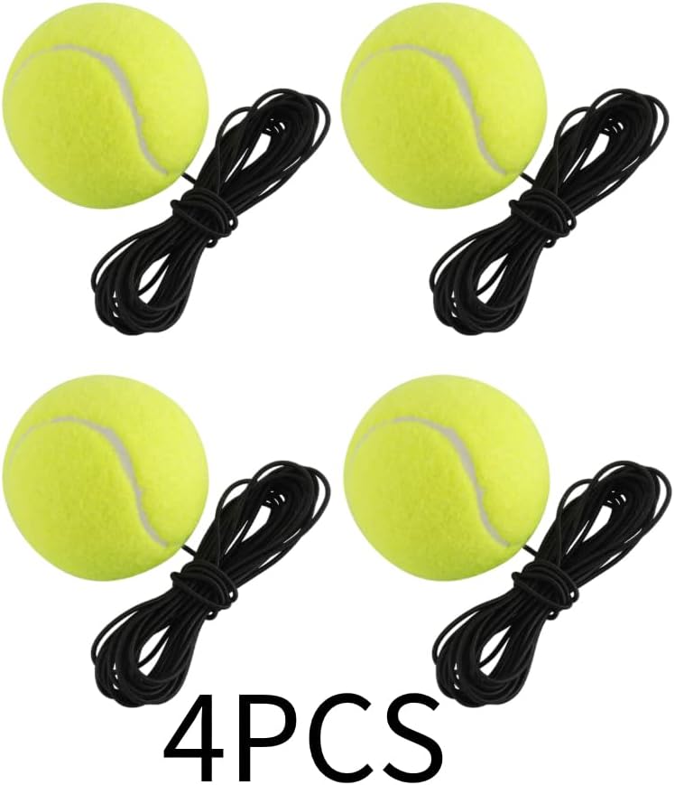 Entrenador de tenis Dispositivo de práctica de tenis, pelota de entrenamiento de tenis con cuerda para entrenador de tenis solo, principiante,