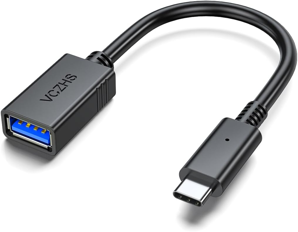 Adaptador USB C a USB, USB C macho a USB 3.0 hembra, adaptador OTG cable Thunderbolt3 a USB compatible con MacBook ProAir 2022 2020, iPad Pro 2022,