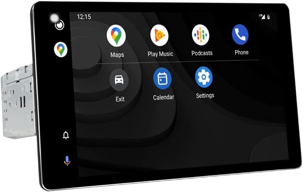 JOYING Radio de coche Android 10.0 de 8 pulgadas con octa Core 1280 x 800 pantalla desmontable en unidad principal de tablero compatible con tarjeta