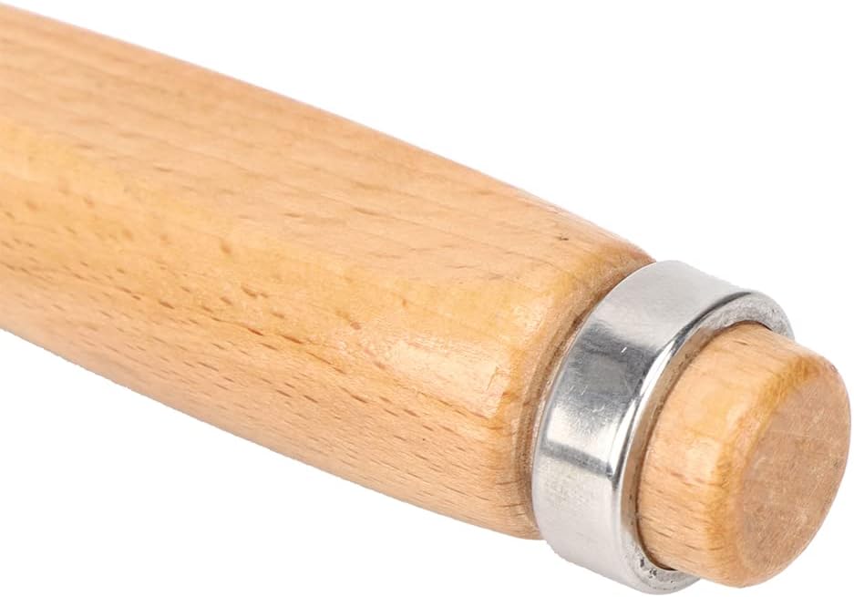 Herramienta de cincel de madera, cincel de madera para carpintería, CR V 1.496 in borde biselado cincel de madera de hoja afilada con mango de