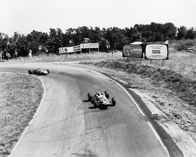 Gran Premio de 1966 Fórmula 1 coches de carreras en pista de carreras Monza Póster 5×7 fotos pulgadas