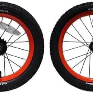 Jovial – Juego de ruedas delanteras y traseras para niños, pieza de repuesto para bicicleta infantil de 16 pulgadas, compatible con números de Jovial – Juego de ruedas delanteras y traseras para niños, pieza de repuesto para bicicleta infantil de 16 pulgadas, compatible con números de