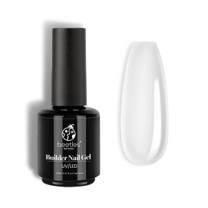 Beetles – Kit de esmalte de uñas de gel 5 en 1, fortalecedor y gel de esmalte de uñas en gel, 2 piezas de 0.5 onzas líquidas, color blanco y negro, Beetles – Kit de esmalte de uñas de gel 5 en 1, fortalecedor y gel de esmalte de uñas en gel, 2 piezas de 0.5 onzas líquidas, color blanco y negro,