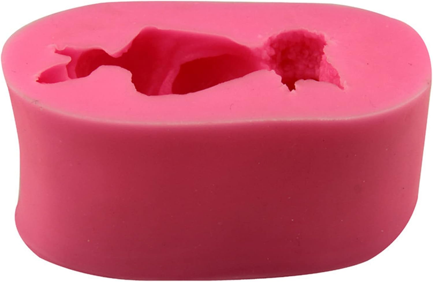 Molde de silicona para bebé, molde de caramelo de chocolate, molde para hornear pastel, molde de vela de jabón para baby shower, molde de yeso de