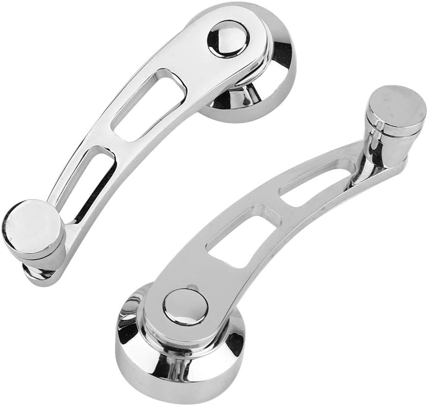 Qiilu Mango pequeño para tornillo hexagonal, 2 piezas de manivela para ventana de coche, accesorio de coche para modelos antiguos de Chevrolet