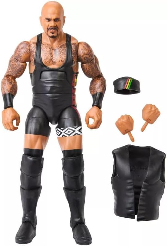 WWE Elite Collection Kama Mustafa Figura de acción Legends Mattel Series 19