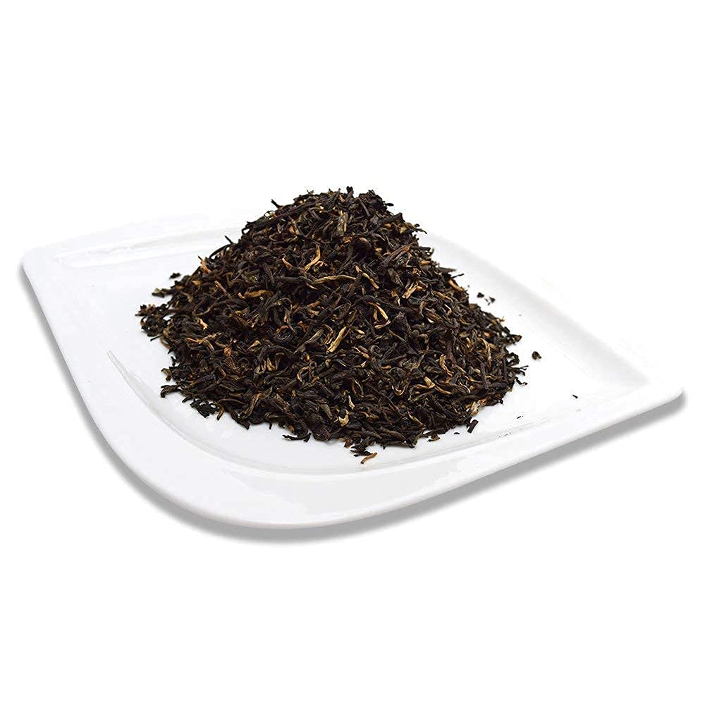 Organic Positively Tea Company, Té negro Yunnan, hoja suelta, 4 onzas