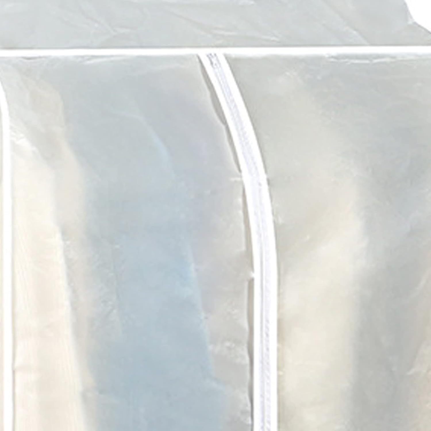 TOPINCN 47.2×39.4×19.7 in Clear Garment Rack Cover Cover Super Grande Transparente 3D Cremallera Ropa Cubierta de Polvo Armario Bolsa de